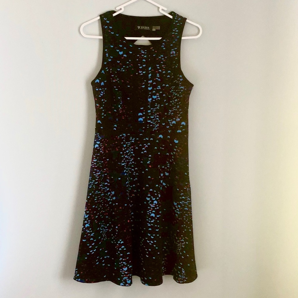 GUESS Dress A-Line (Diamond Open Back)